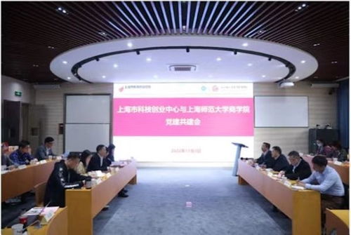 党建共建育英才 科创服务显担当——上师大商学院党委与上海市科技创业中心党委共筑育人新平台